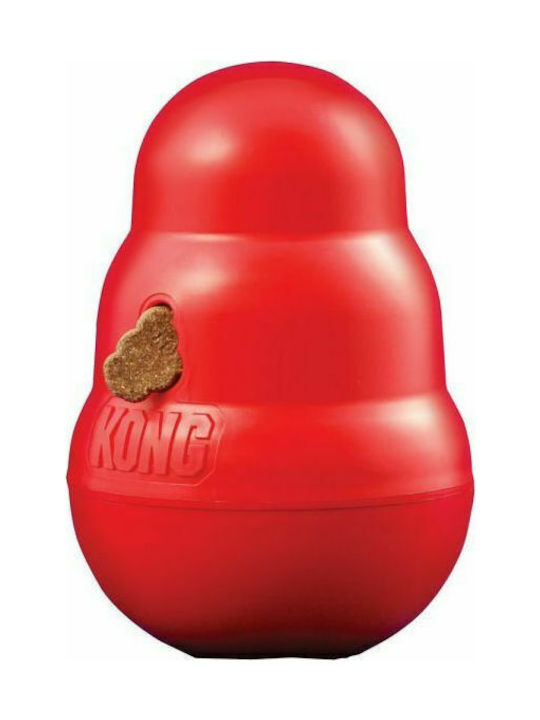 Kong Wobbler Training Dog Toy Large Red Kong Wobbler Training Dog Toy Large Red