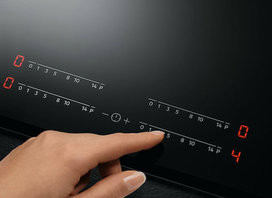 AEG 3000 Induction Cooktop With Frame Autonomous with Child Lock Function 57.6x51.6εκ.