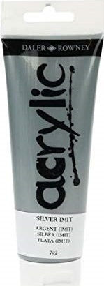 Daler Rowney Graduate Acrylic Acrylic Paint Set in Silber color Silber Imit 702 120ml 1Stück