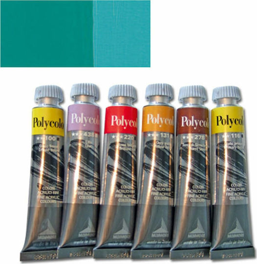 Maimeri Polycolor Acrylic Paint Set in Türkis color Türkis 20ml 1Stück