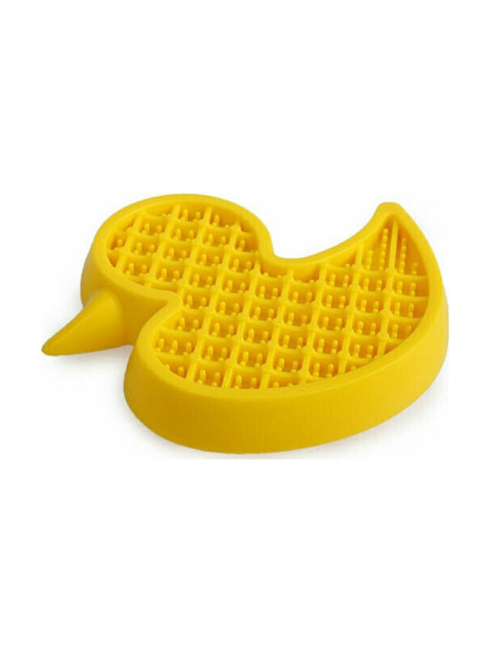All For Paws Jucărie Anti Anxietate Rață Din Cauciuc Mici 11.5 cm Galbenă