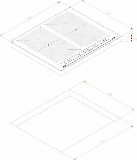 Teka Επαγωγική Εστία Αυτόνομη 60x51εκ.