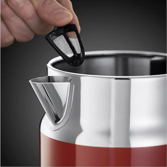 Russell Hobbs Retro Ribbon Red -70 Βραστήρας 1.7lt 2400W Κόκκινος