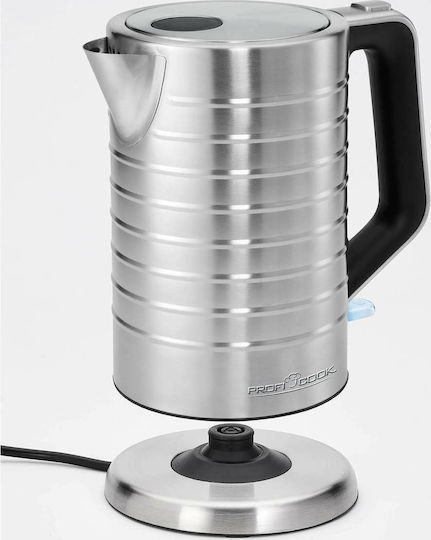 Profi Cook PC-WKS 1119 Fierbător 1.7lt 2200W Argintiu