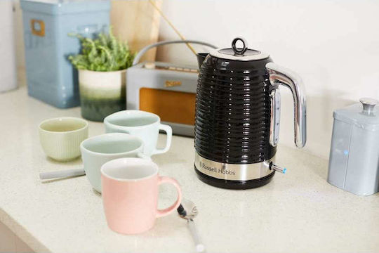 Russell Hobbs Inspire Fierbător 1.7lt 2400W Negru