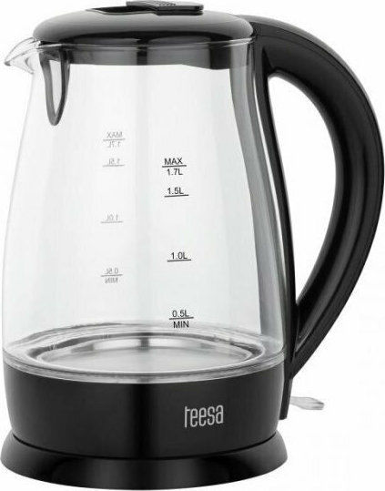 Teesa Βραστήρας 1.7lt 2200W Μαύρος