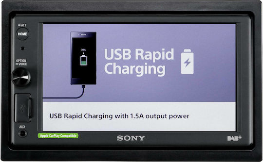 Sony Car-Audiosystem 2DIN (Bluetooth/USB) mit Touchscreen 6.2"