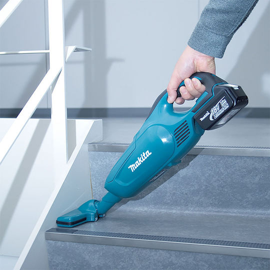 Makita Επαναφορτιζόμενη Σκούπα 2 σε 1 Stick & Χειρός Χωρίς Φορτιστή & Μπαταρία Μπλε DCL182Z