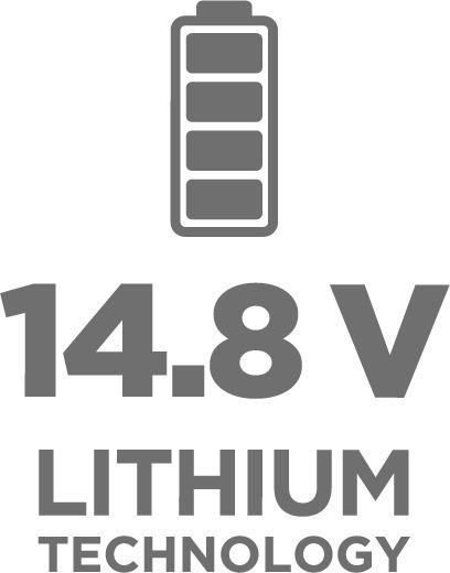 Concept VP4370 Επαναφορτιζόμενο Σκουπάκι Χειρός 14.8V Λευκό