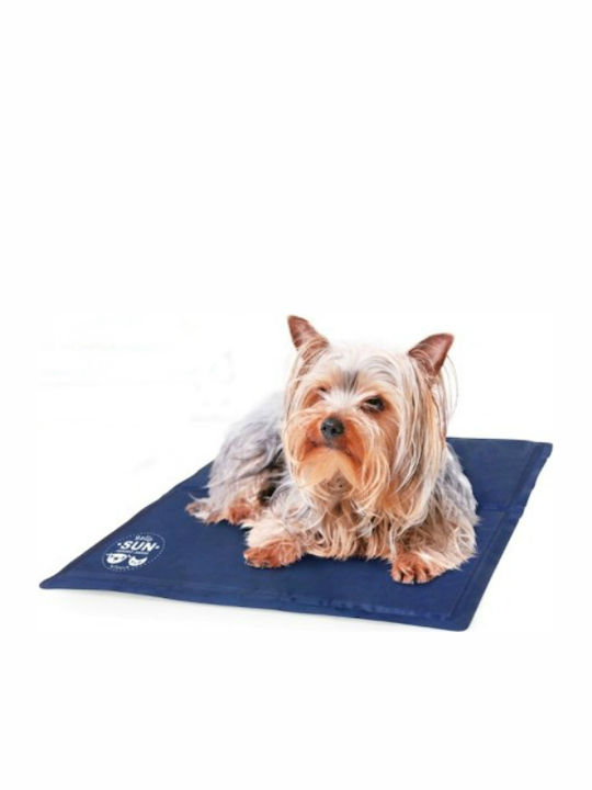 Camon Cool Pad Teppich für Hunde Kühl Blau 96x81cm. C795/4