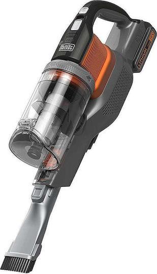 Black & Decker BHFEV182C Επαναφορτιζόμενη Σκούπα 2 σε 1 Stick & Χειρός 18V Πορτοκαλί