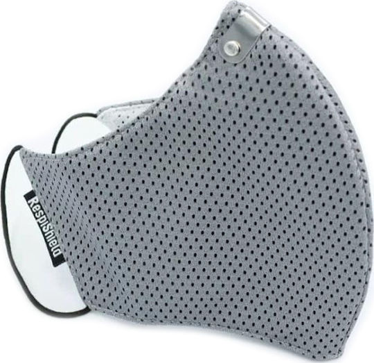 DiaVita Respishield ΡΜ2.5 Medium Protective Mask Fabric Small Gray 1pcs