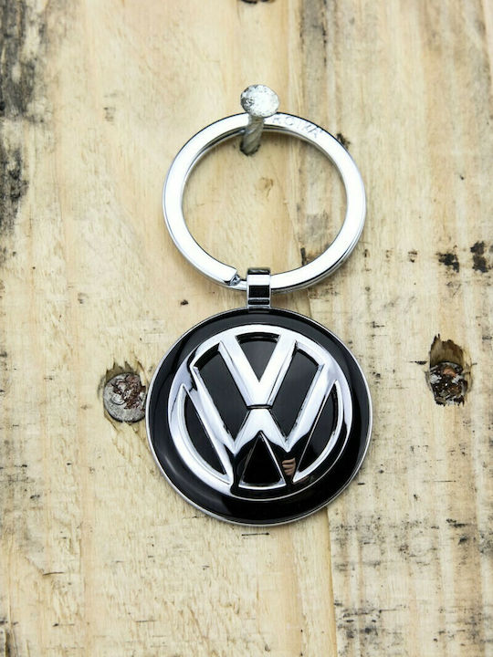 Troika Keychain Wallet Volkswagen Metallic Black
