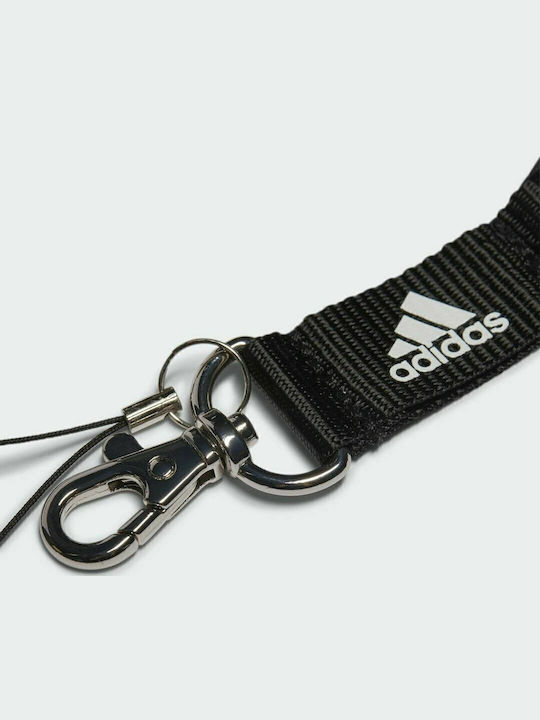 adidas Neck Cord Wallet Per Lanyard Fabric Black