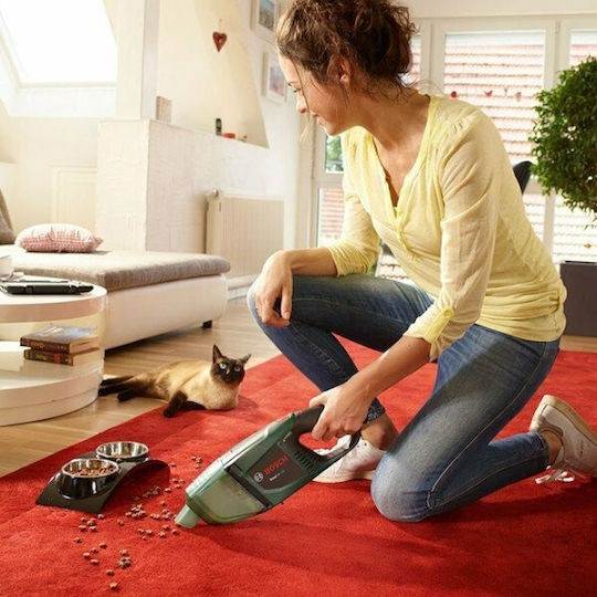 Bosch EasyVac 12 Solo Επαναφορτιζόμενο Σκουπάκι Χειρός 12V Χωρίς Φορτιστή και Μπαταρία Πράσινο