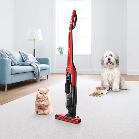 Bosch Athlet ProAnimal Прахосмукачка Stick Червена