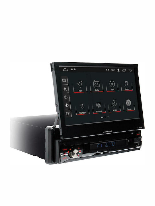 Macrom Ηχοσύστημα Αυτοκινήτου 1DIN (Bluetooth/USB) με Οθόνη Αφής 9"