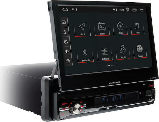 Macrom Car Radio (1 DIN) Bluetooth USB