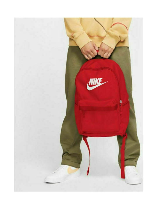 Nike Heritage 2.0 Stoff Rucksack Rot 25Es