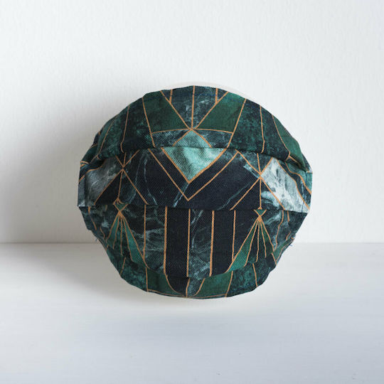 Ntampoudis Geometrische Marmor Schutzmaske Stoff 1 Stück