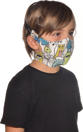 Buff Boo Μάσκα Προστασίας Υφασμάτινη για Παιδιά 126646.555 1τμχ