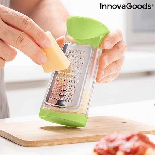 InnovaGoods Reibe Käse mit Behälter 16x6.5x16cm