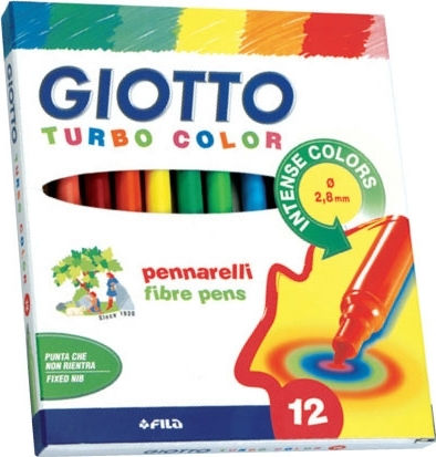Giotto Turbo Color Маркери за рисуване 2.8мм Комплект 24бр
