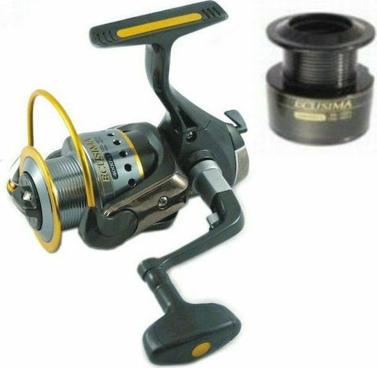Ryobi Ecusima Fishing Reel for Beach Ledgering, Bolognese, Eging, Feeder, Spinning and English 2000