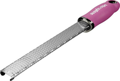 Microplane Premium Classic Reibe Zitrusfrüchte aus Edelstahl Pink 30x3.5x2.5cm