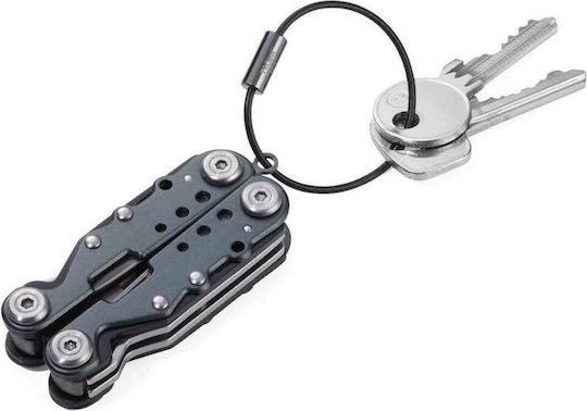 Troika Multitool Breloc Gri Cu Husă