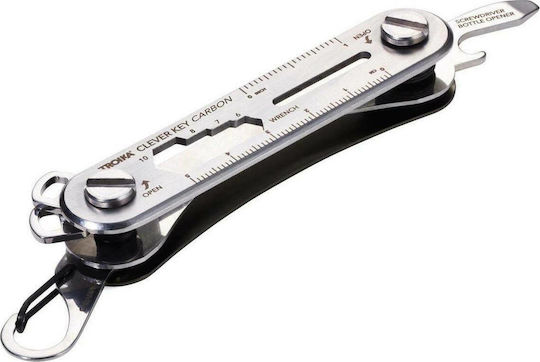 Troika Multitool Breloc Gri