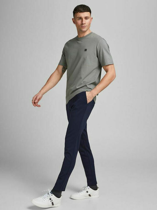 MARCO Trousers Chino Elastic in Slim Fit Navy Blazer
