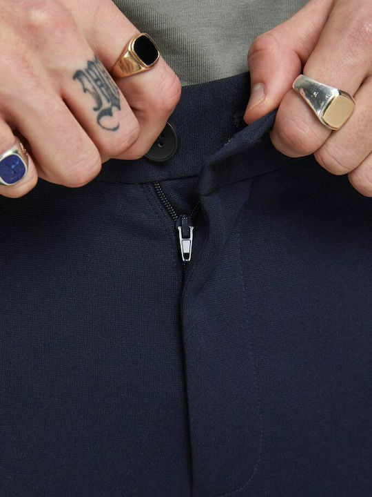 MARCO Trousers Chino Elastic in Slim Fit Navy Blazer