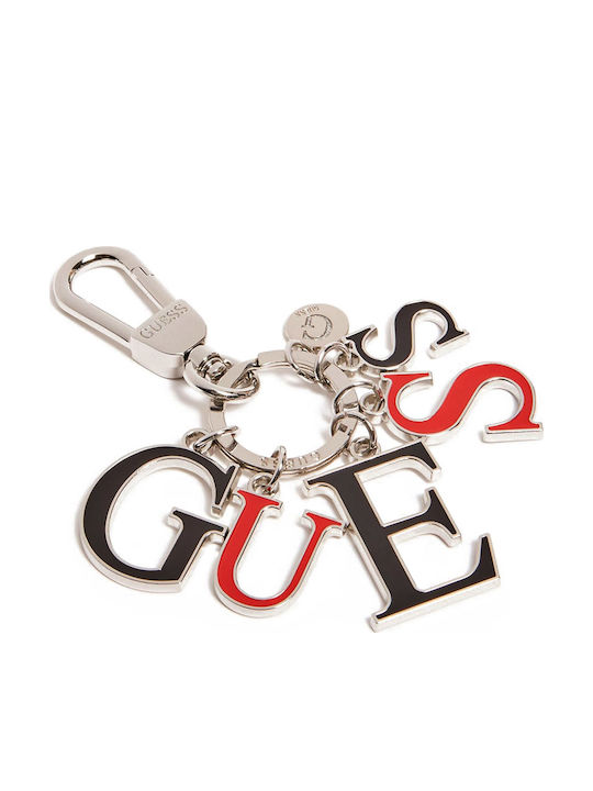 Guess Ключодържател Портфейл от Метал Черен