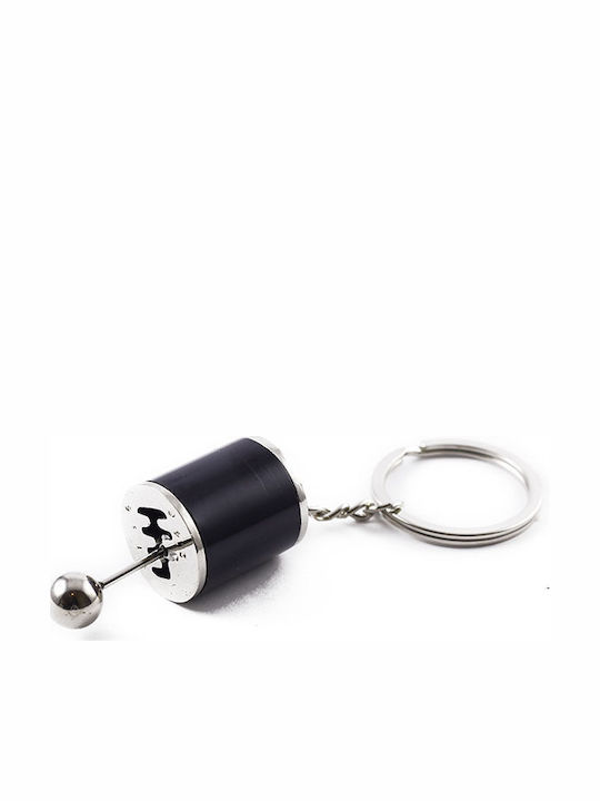 Tatu Moyo Breloc Lucrat Manual Cutie de Viteze Metalică Neagră