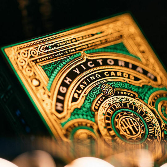 Theory11 High Victorian Spielkarten für Poker Grün