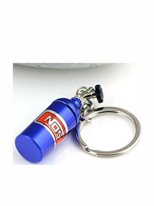 Schlüsselanhänger Nitro Metallisch Blau