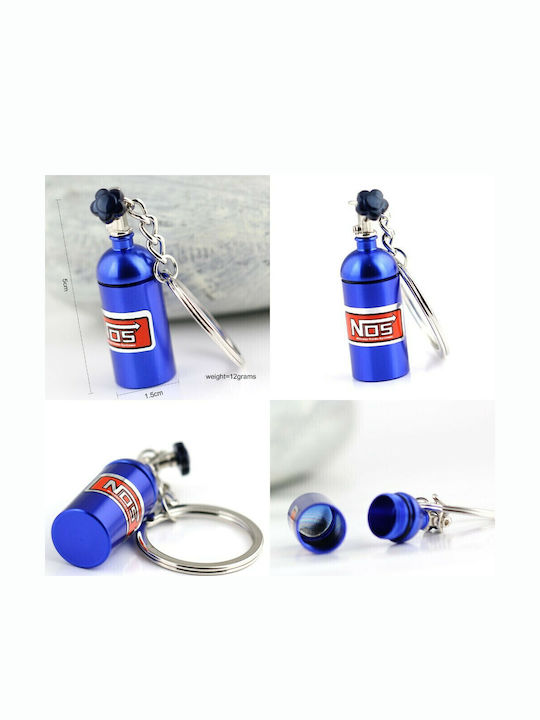 Schlüsselanhänger Nitro Metallisch Blau