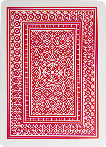 Aviator 1000876 Plasticized Card Deck Red