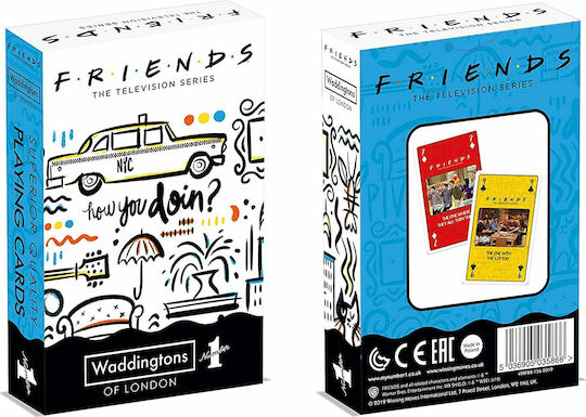 Waddingtons Συλλεκτική Τράπουλα Friends Πλαστικοποιημένη