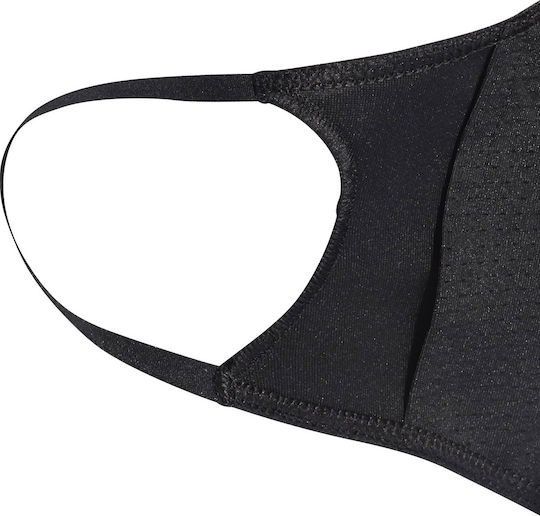 adidas Μάσκα Προστασίας Υφασμάτινη M/L Μαύρη HF7045 1τμχ