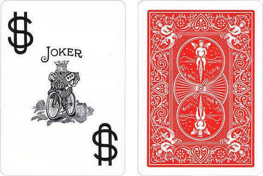Bicycle Prestige Jumbo F44100 Playing Cards 1pcs Plastic Red