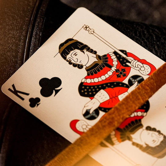 Theory11 Provision Συλλεκτική Τράπουλα Χάρτινη για Poker Κόκκινη σε Πλαστικό Κουτί