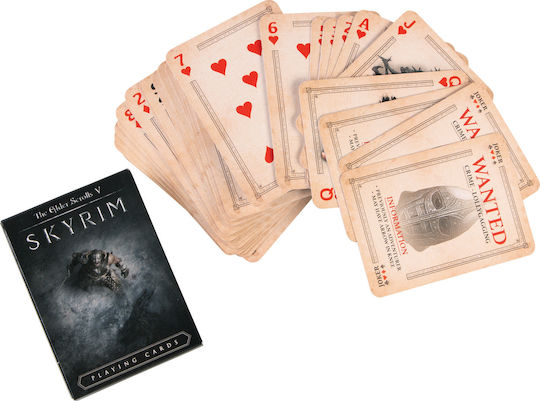 FaNaTtik Elder Scrolls V Skyrim Collectable Playing Cards 1 Piece Plasticized