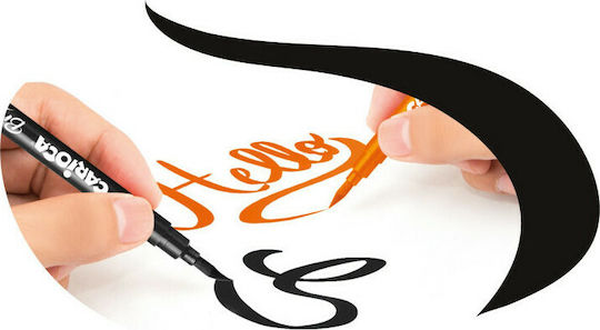 Carioca Super Brush Drawing Markers Thin Set 10pcs