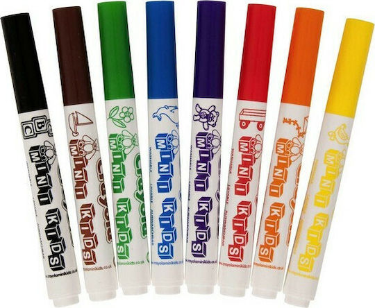 Crayola Mini Kids Washable Drawing Markers Thick Set 8pcs