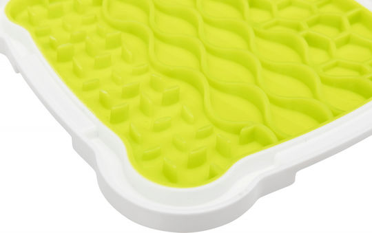 Trixie Plastic Bowl Food Slow Feeder for Dog & Cat 450ml in Yellow Color