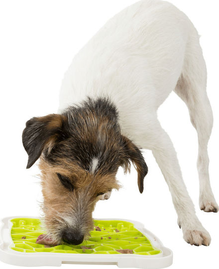 Trixie Plastic Bowl Food Slow Feeder for Dog & Cat 450ml in Yellow Color