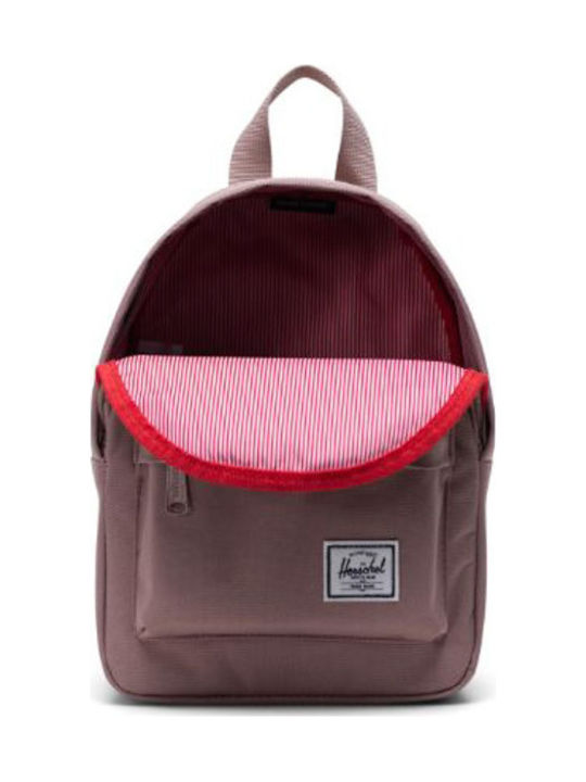 Herschel Classic Mini Weiblich Stoff Rucksack Rosa 6.5Es