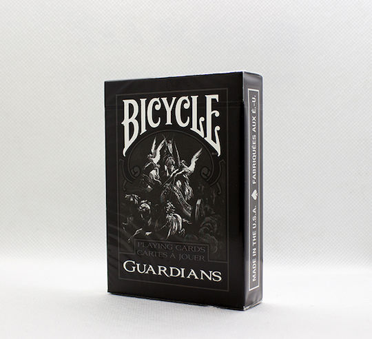 Bicycle Guardians Collectible Playing Cards Laminated Black